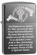 Boondock Saints Family Prayer - Engraved Zippo Lighter - Choose from 3 Finishes