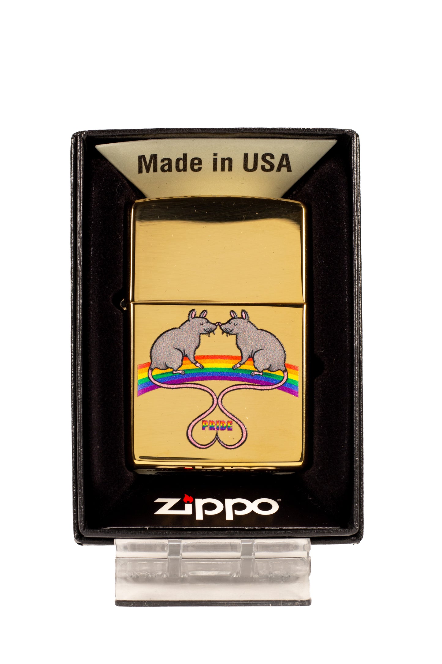 Hat Shark LGBTQ Pride Zippo Lighters