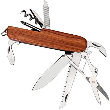 Customized Engraved OR Color Printed Multitool Pocket Knife - Add Your Text