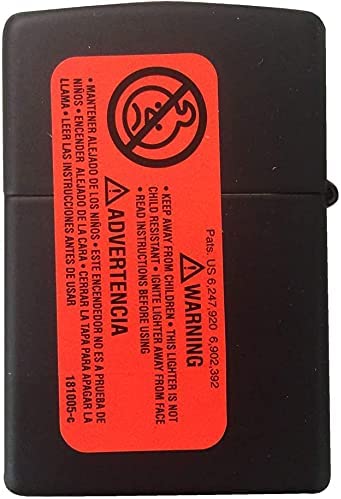 Rasta Colored Skull - Black Matte Zippo Lighter