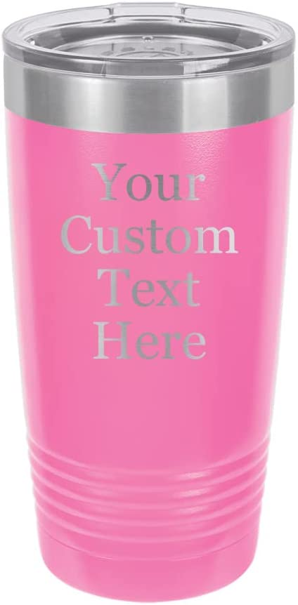 Custom Engraved 20 oz Polar Mug - Add Your Text, Logo, Photo