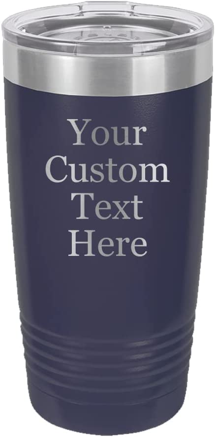 Custom Engraved 20 oz Polar Mug - Add Your Text, Logo, Photo