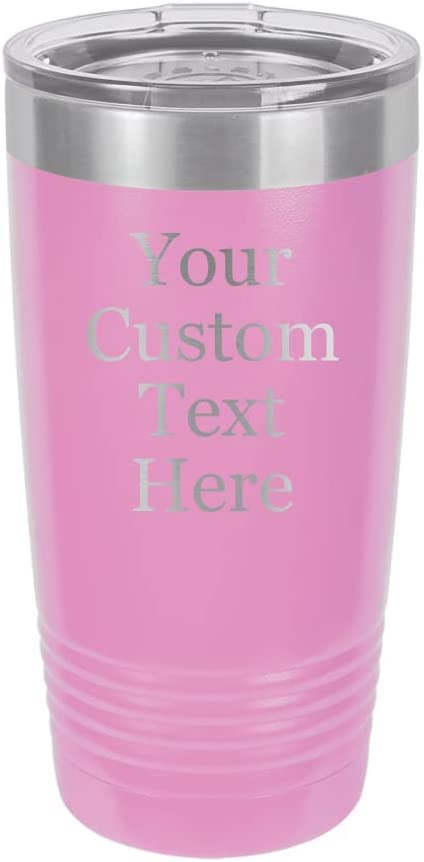 Custom Engraved 20 oz Polar Mug - Add Your Text, Logo, Photo