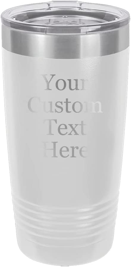 Custom Engraved 20 oz Polar Mug - Add Your Text, Logo, Photo