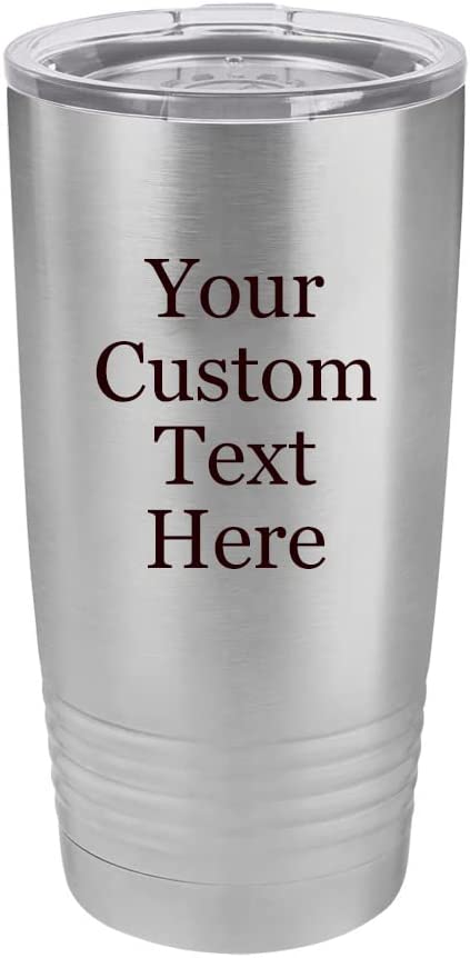 Custom Engraved 20 oz Polar Mug - Add Your Text, Logo, Photo