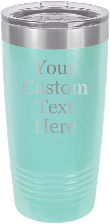 Custom Engraved 20 oz Polar Mug - Add Your Text, Logo, Photo