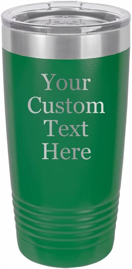 Custom Engraved 20 oz Polar Mug - Add Your Text, Logo, Photo