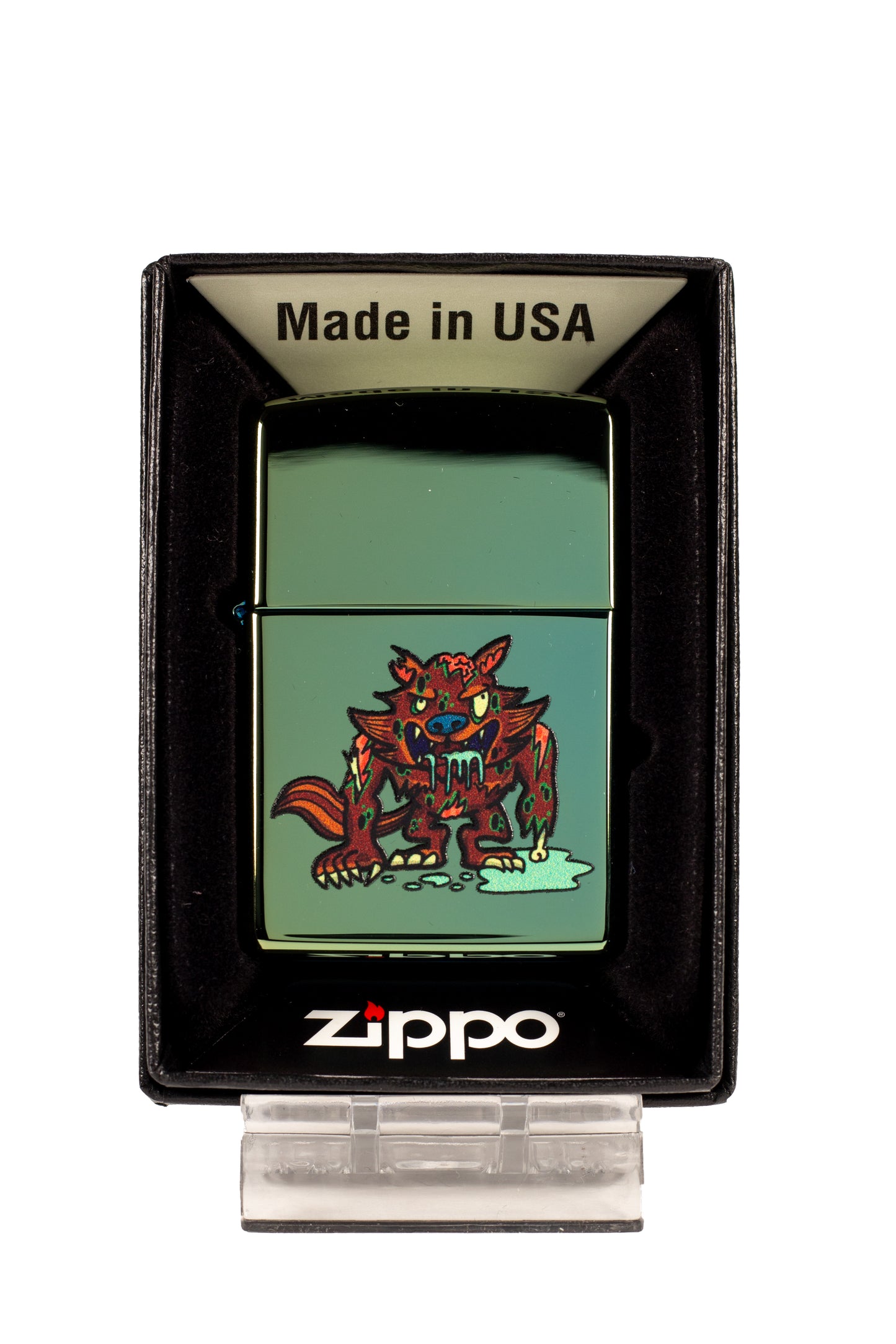 Hat Shark Zombie Creatures and Monsters Zippo Lighters