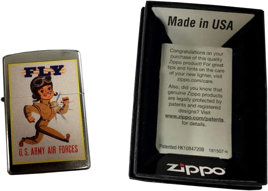 Fly US Army - Street Chrome Zippo Lighter