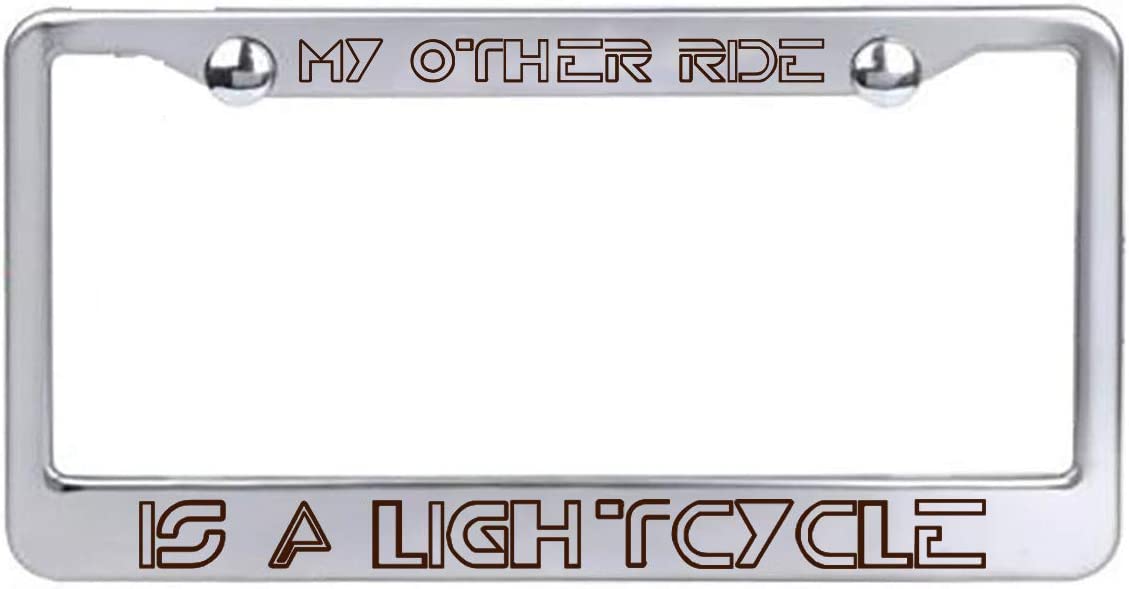 Engraved Sci-Fi Fantasy Games, Films, Shows License Plate Frames