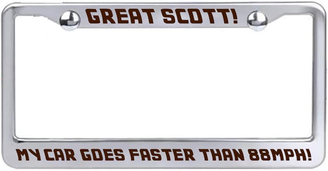 Engraved Sci-Fi Fantasy Games, Films, Shows License Plate Frames