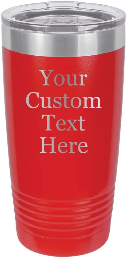 Custom Engraved 20 oz Polar Mug - Add Your Text, Logo, Photo