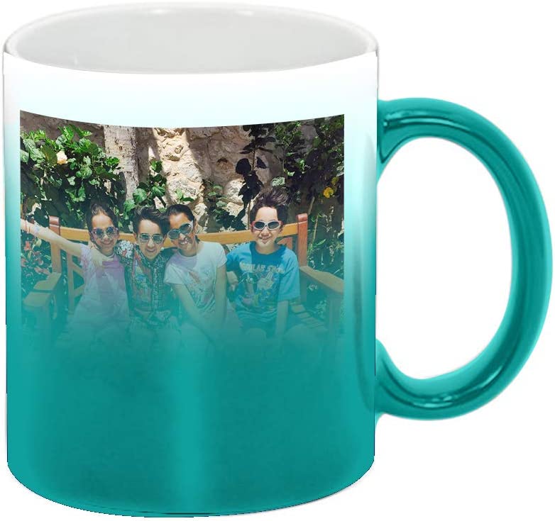 Custom Color Printed 11oz Coffee Mug - Add Your Text, Logo, Photo