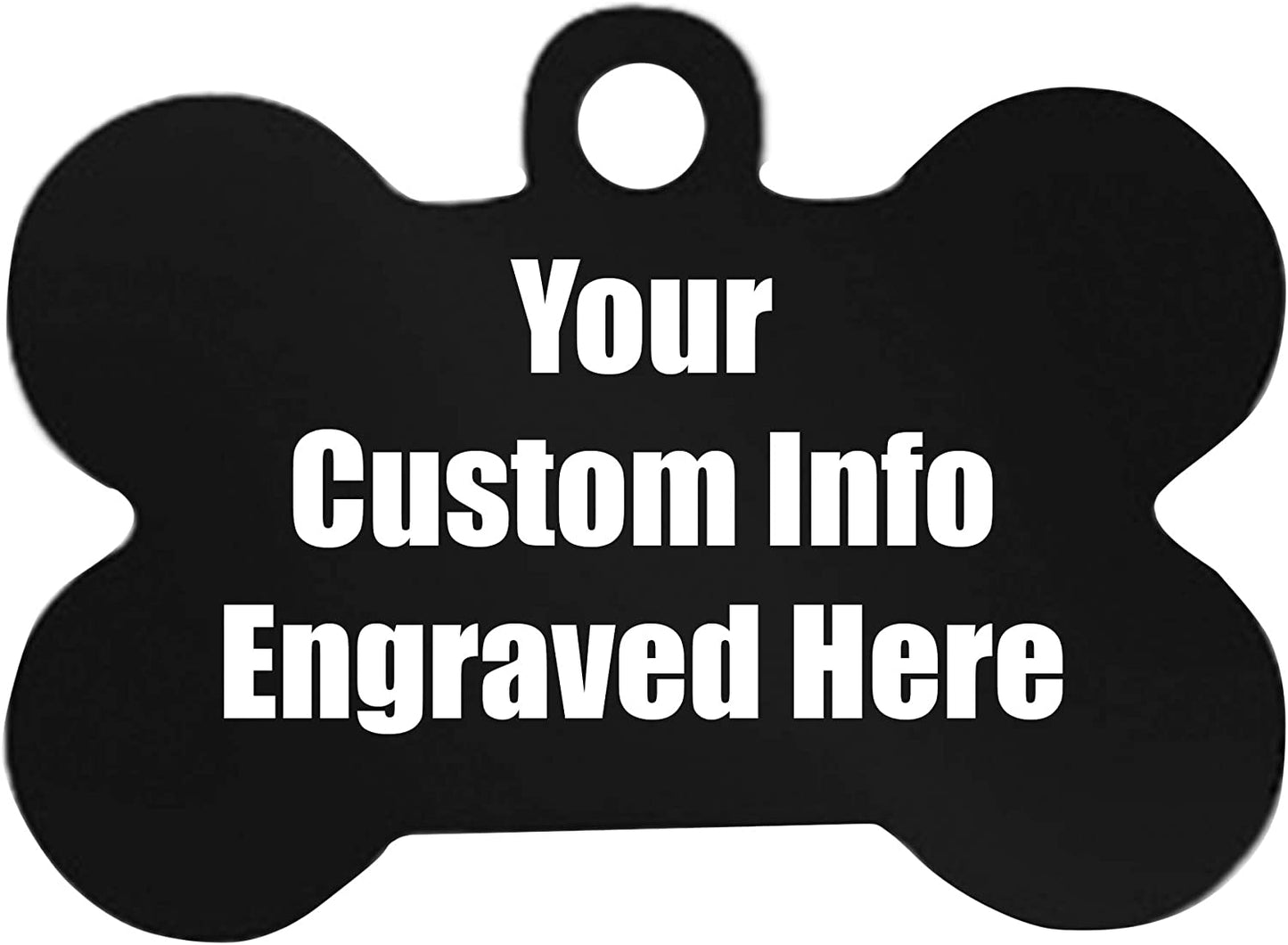 Customized Engraved Pet Collar Tag - Add Your Text