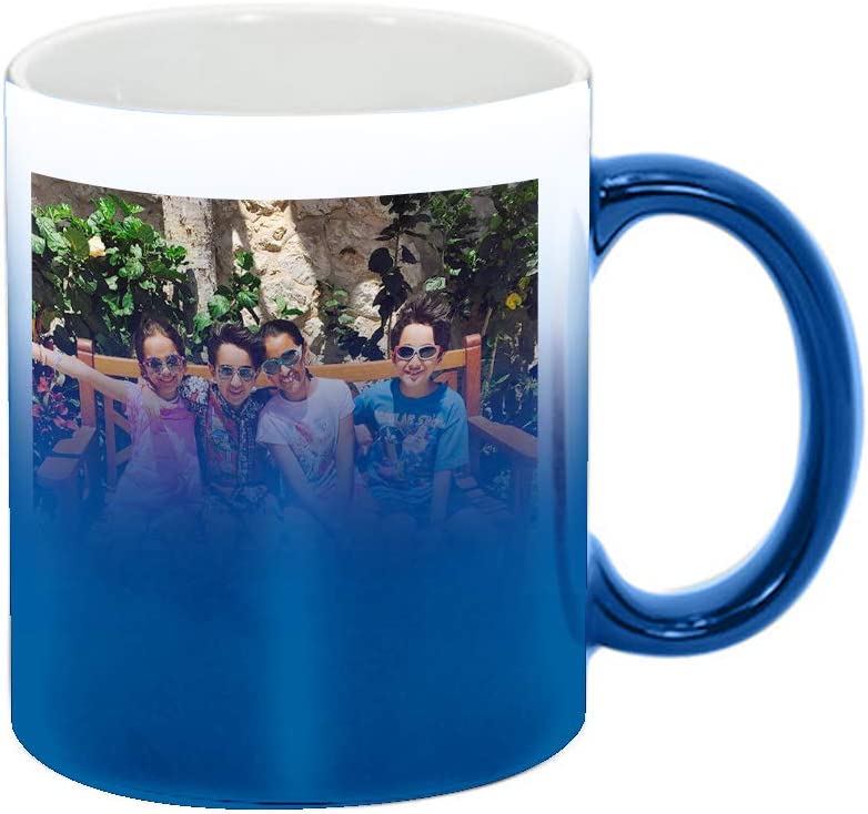 Custom Color Printed 11oz Coffee Mug - Add Your Text, Logo, Photo