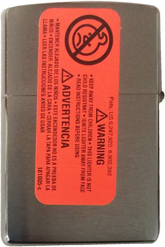 I'm Only Here for the Beer Clover Shamrock Design - Brushed Chrome Zippo Lighter