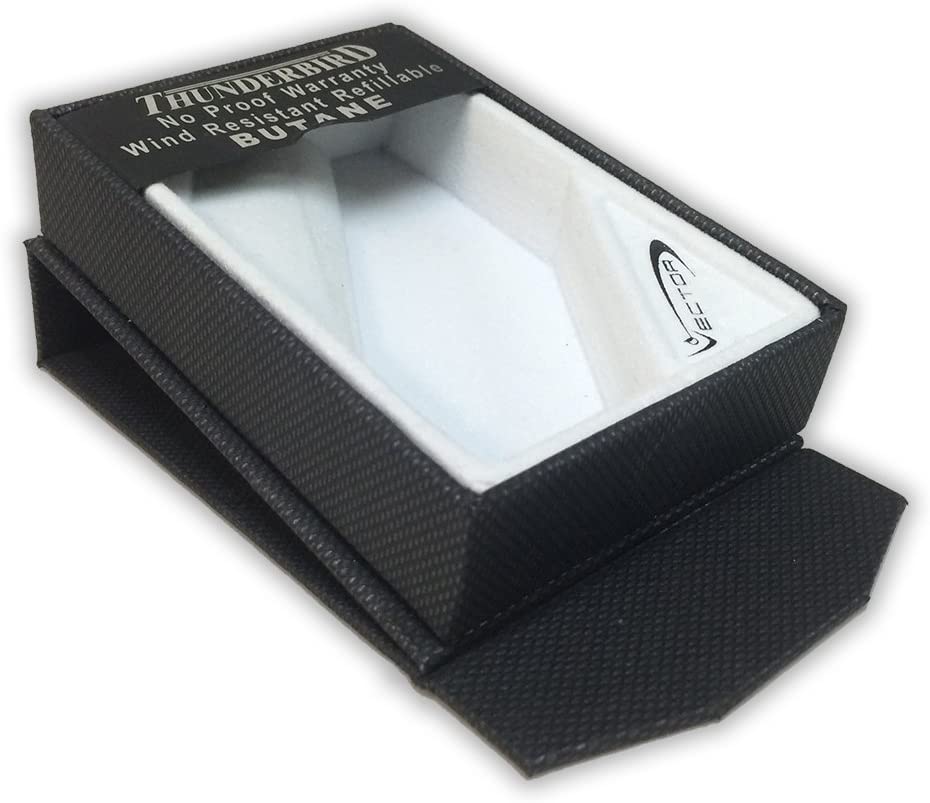 Custom Engraved Wood Plated Vector KGM Thunderbird Vintage Lighter - Add Your Text, Logo, Photo