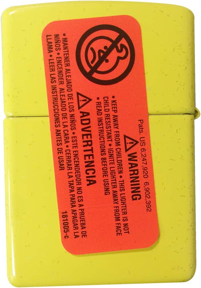 "I'll Take a Dump Anywhere" Dump Truck Design - Lemon Matte Zippo Lighter