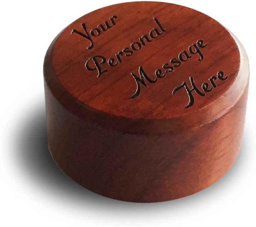 Custom Engraved OR Color Printed Wood Wine Stoppers - Add Your Text or Logo