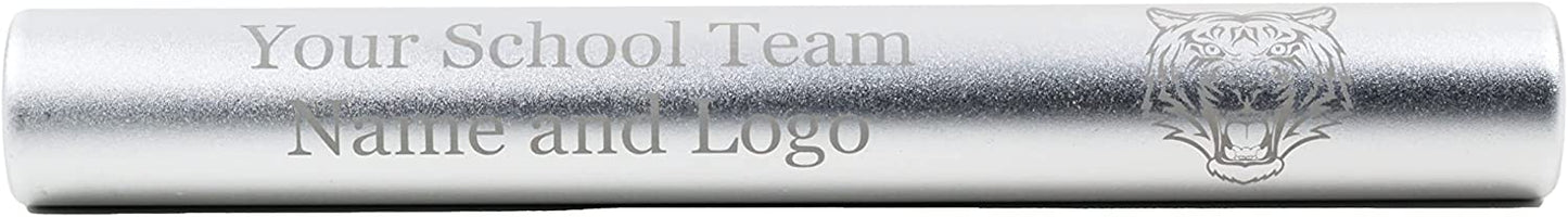 Custom Engraved Aluminum Track and Field Relay Baton - Add Your Team Name or Logo