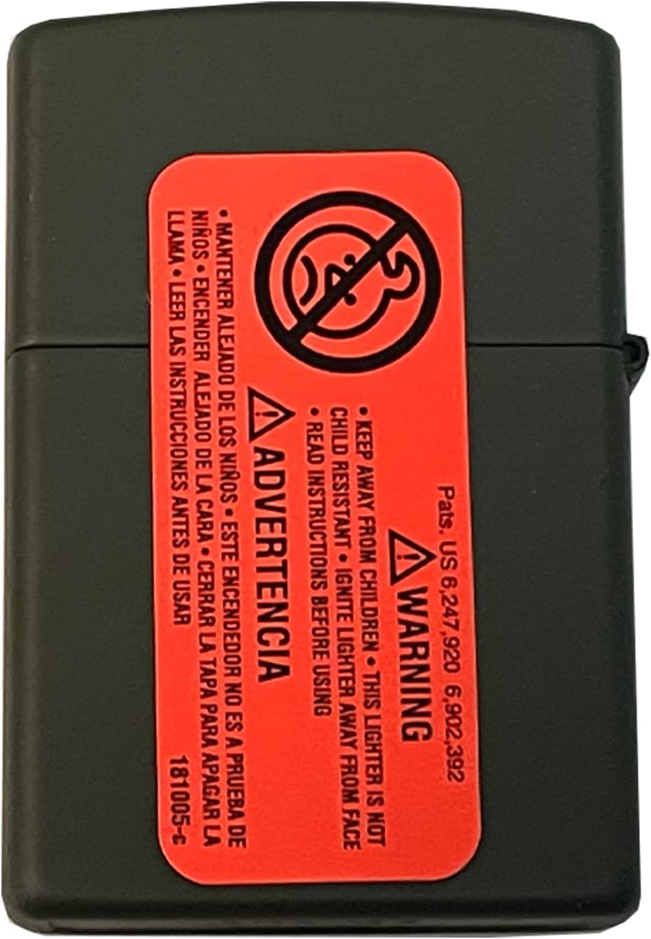 Greenleaf Camo - Green Matte Zippo Lighter