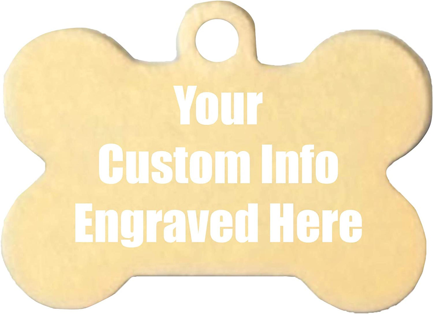 Customized Engraved Pet Collar Tag - Add Your Text