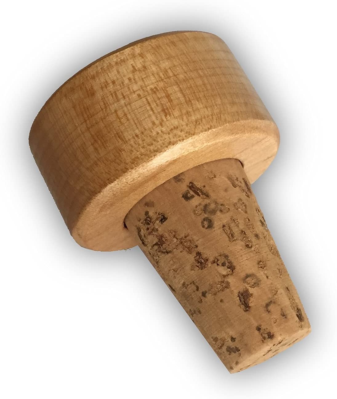 Custom Engraved OR Color Printed  Wood Wine Stoppers - Add Your Text or Logo