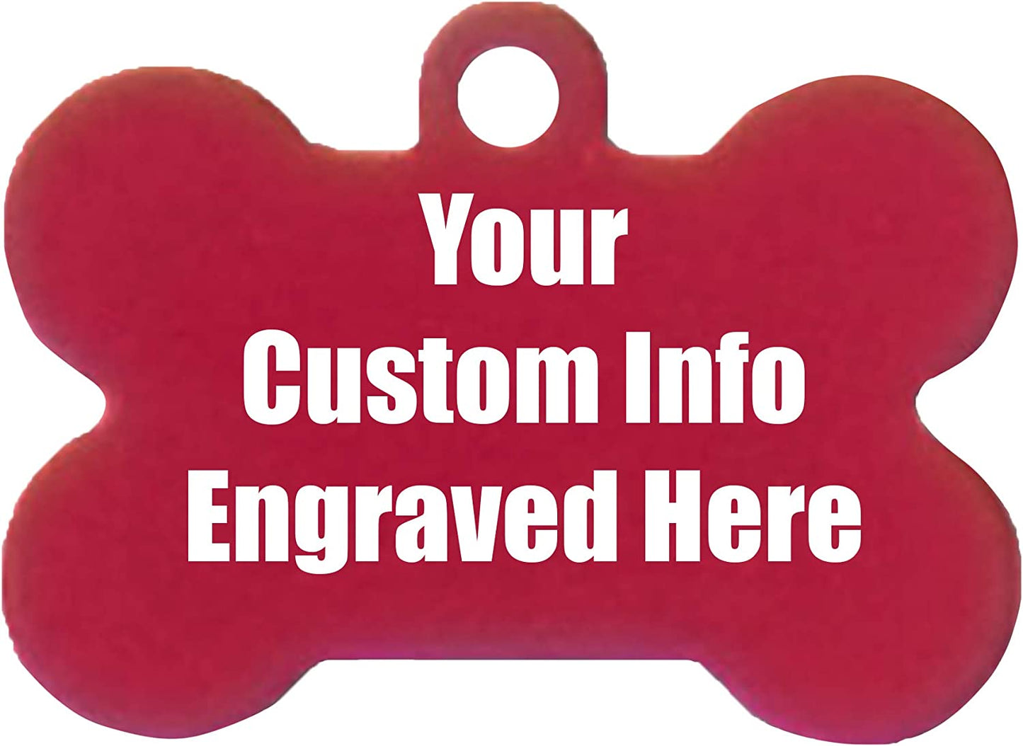 Customized Engraved Pet Collar Tag - Add Your Text