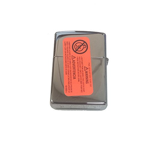 "Blessed Are The Peacemakers" Vintage Sheriff Police Star and Guns - Engraved High Polish Chrome Zippo Lighter