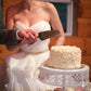 Customized Engraved Wedding Cake Knife and Server Set - Add Your Name and Date or Text