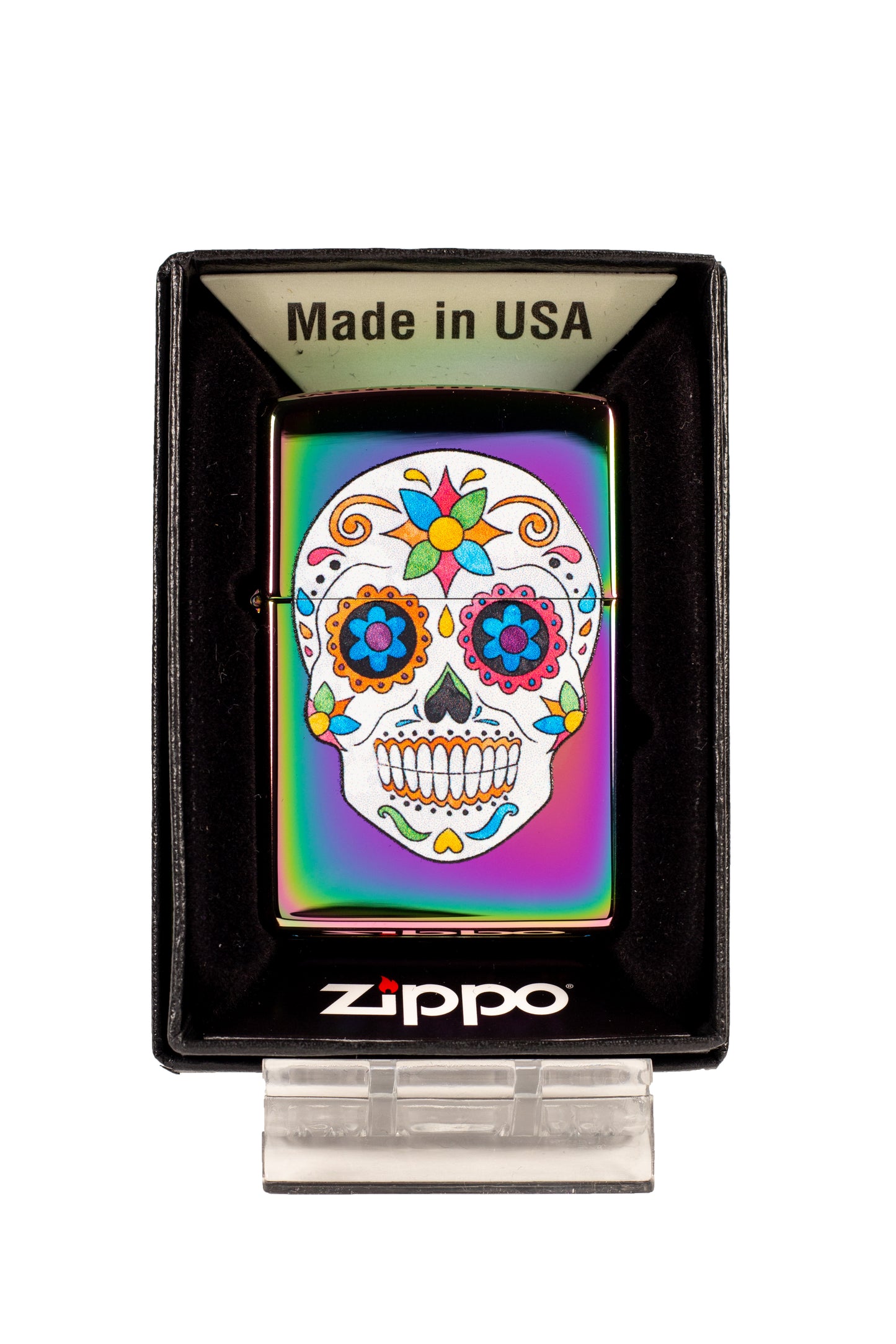 Hat Shark Sugar Skull Zippo Lighters