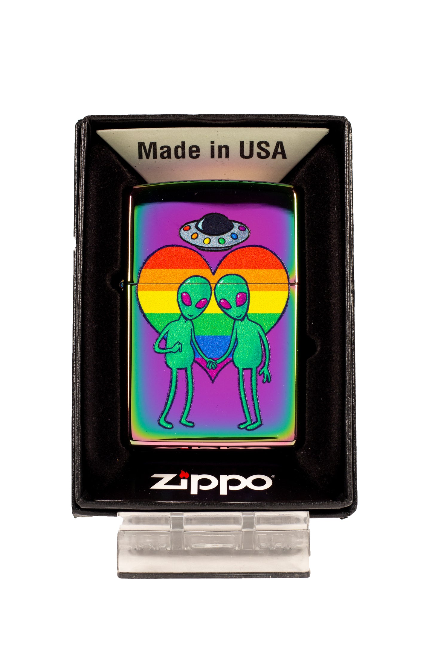 Hat Shark LGBTQ Pride Zippo Lighters