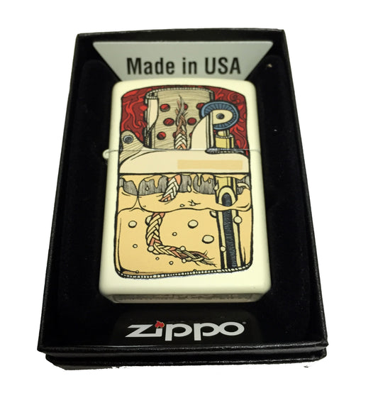 Zippo Guts - Flat Sand Zippo Lighter