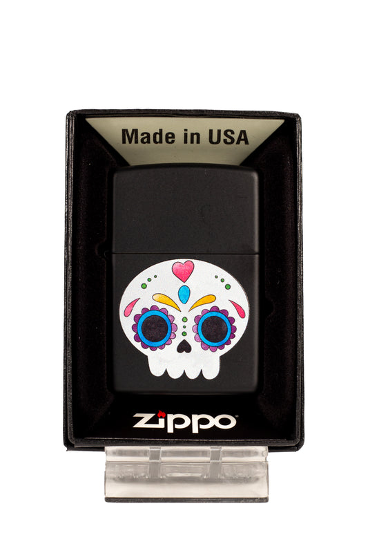 Hat Shark Sugar Skull Zippo Lighters