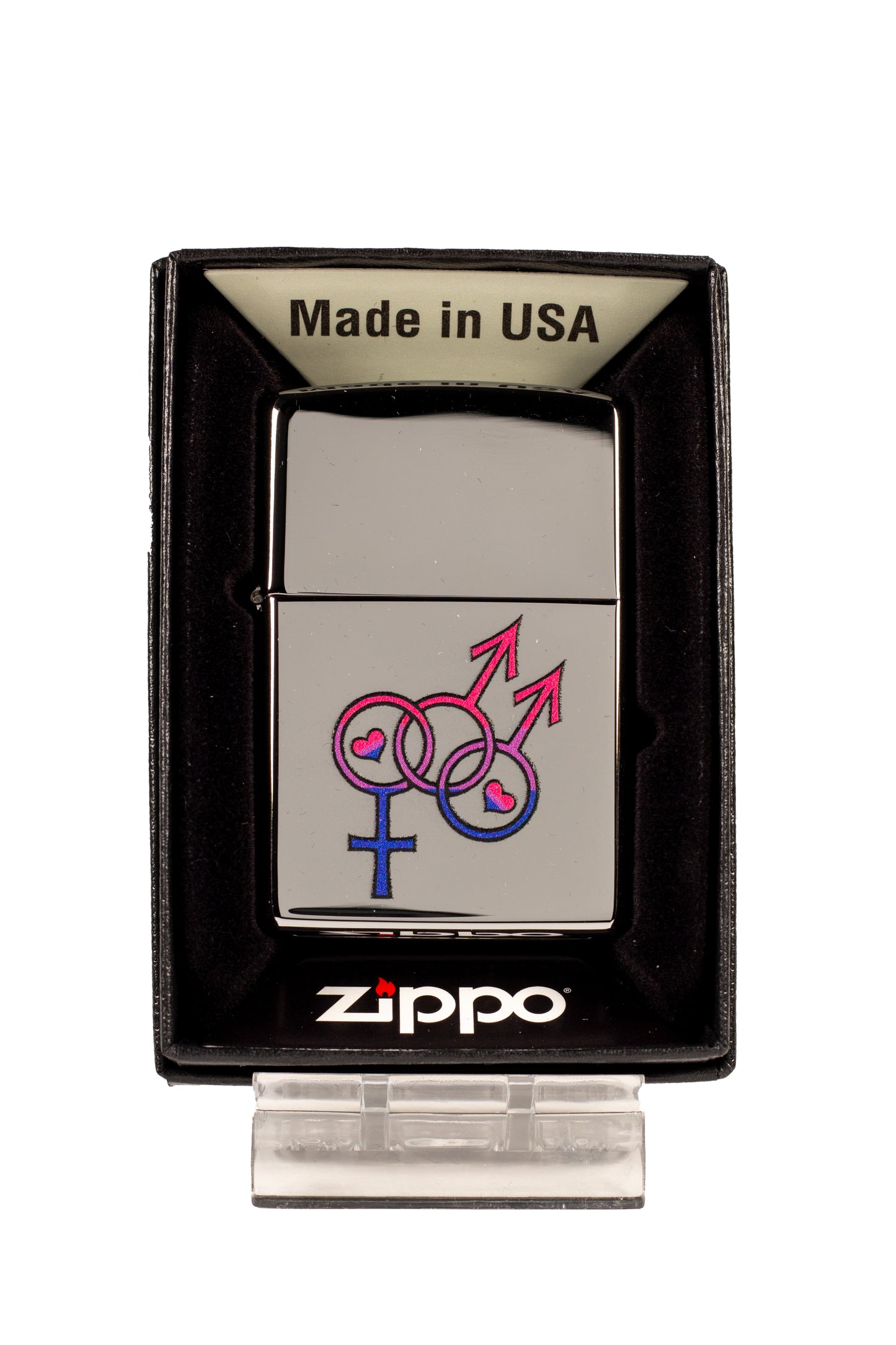 Hat Shark LGBTQ Pride Zippo Lighters