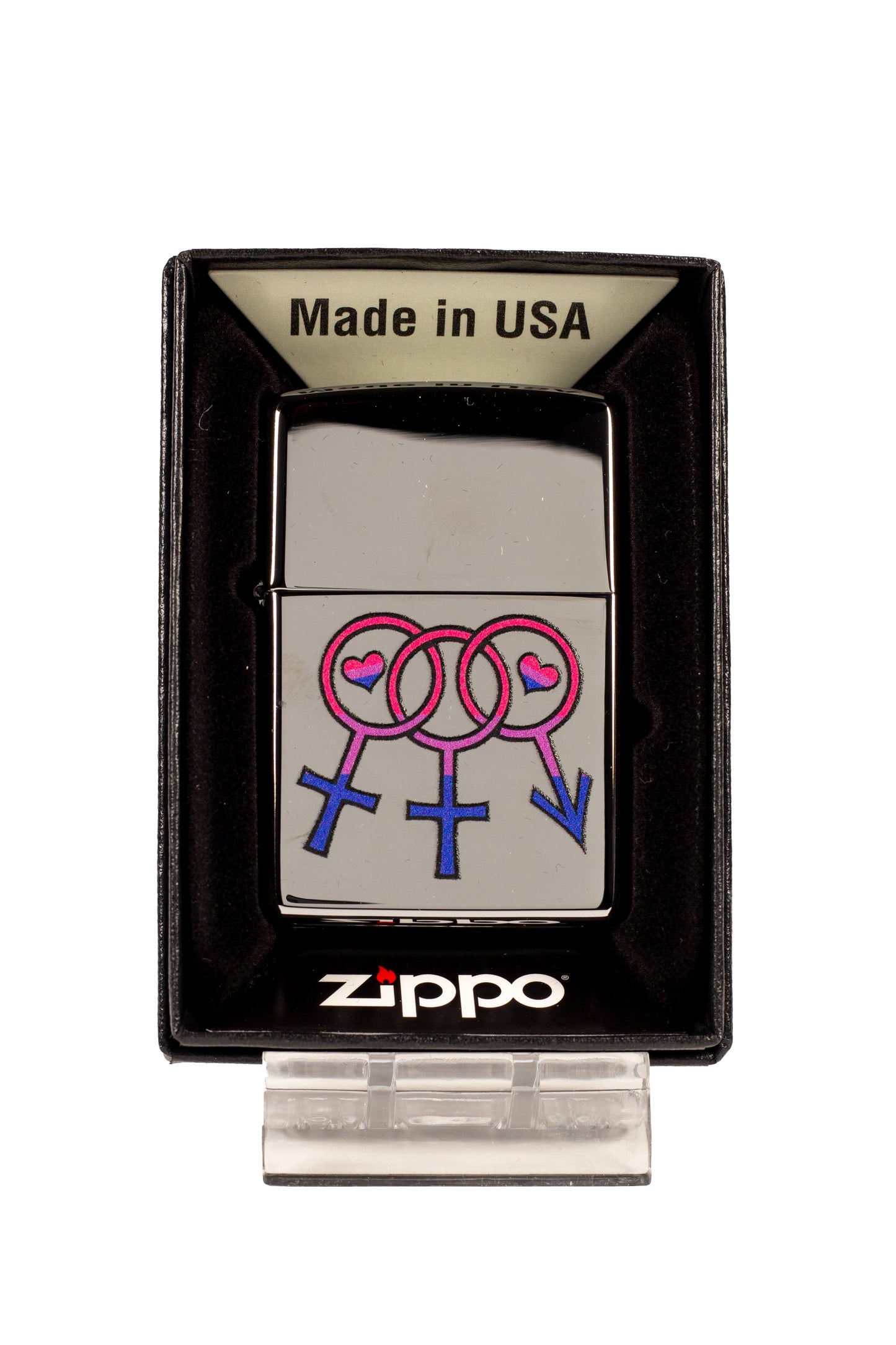 Hat Shark LGBTQ Pride Zippo Lighters