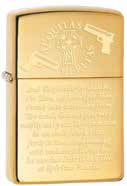 Boondock Saints Family Prayer - Engraved Zippo Lighter - Choose from 3 Finishes