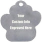 Customized Engraved Pet Collar Tag - Add Your Text