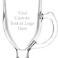 Custom Engraved 8 oz Irish Coffee Glass - Add Your Text or Logo