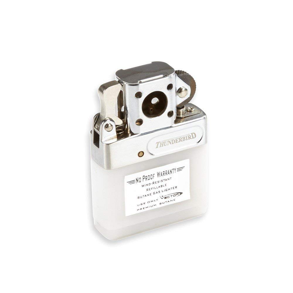 Butane Pipe Lighter Insert for Flip-top Lighters