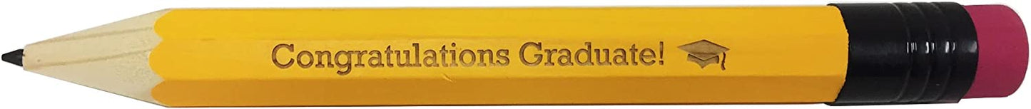 Super Jumbo Giant Pencil - Blank and Ready-Made Engraved Sayings