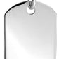 Customized Engraved OR Color Printed Dog Tag Keychain or Necklace - Add Your Text, Logo, or Photo