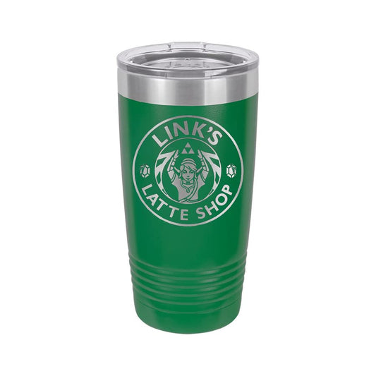 "Link's Latte Shop" Legendary Hero Video Game Parody 20 oz Polar Mug