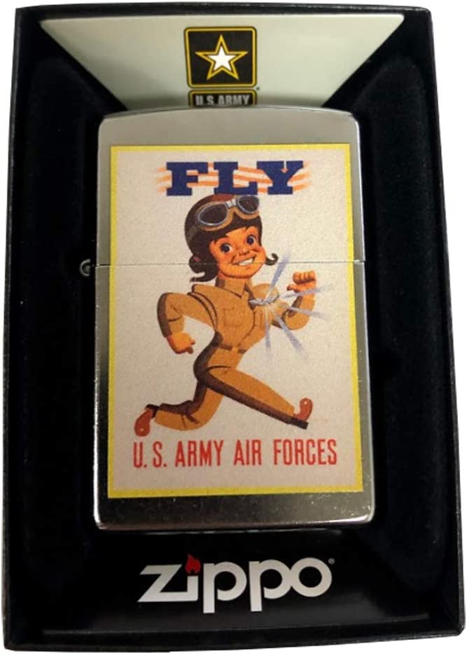 Fly US Army - Street Chrome Zippo Lighter