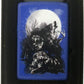 Call of the Wild Wolf, Lion, Tiger, Deer Animals and Moon - Royal Blue Matte Zippo Lighter