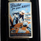 Build For Your Navy US Navy Enlistment Recruitment Poster - Brushed Chrome Zippo Lighter
