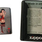 Ace of Hearts Woman Playing Card - Street Chrome Zippo Lighter