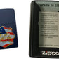 American Flag First Responder Firefighter Symbol - Navy Matte Zippo Lighter