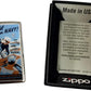 Build For Your Navy US Navy Enlistment Recruitment Poster - Brushed Chrome Zippo Lighter