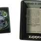 Metallic Dragon & Skull - High Polish Green/Chameleon Zippo Lighter